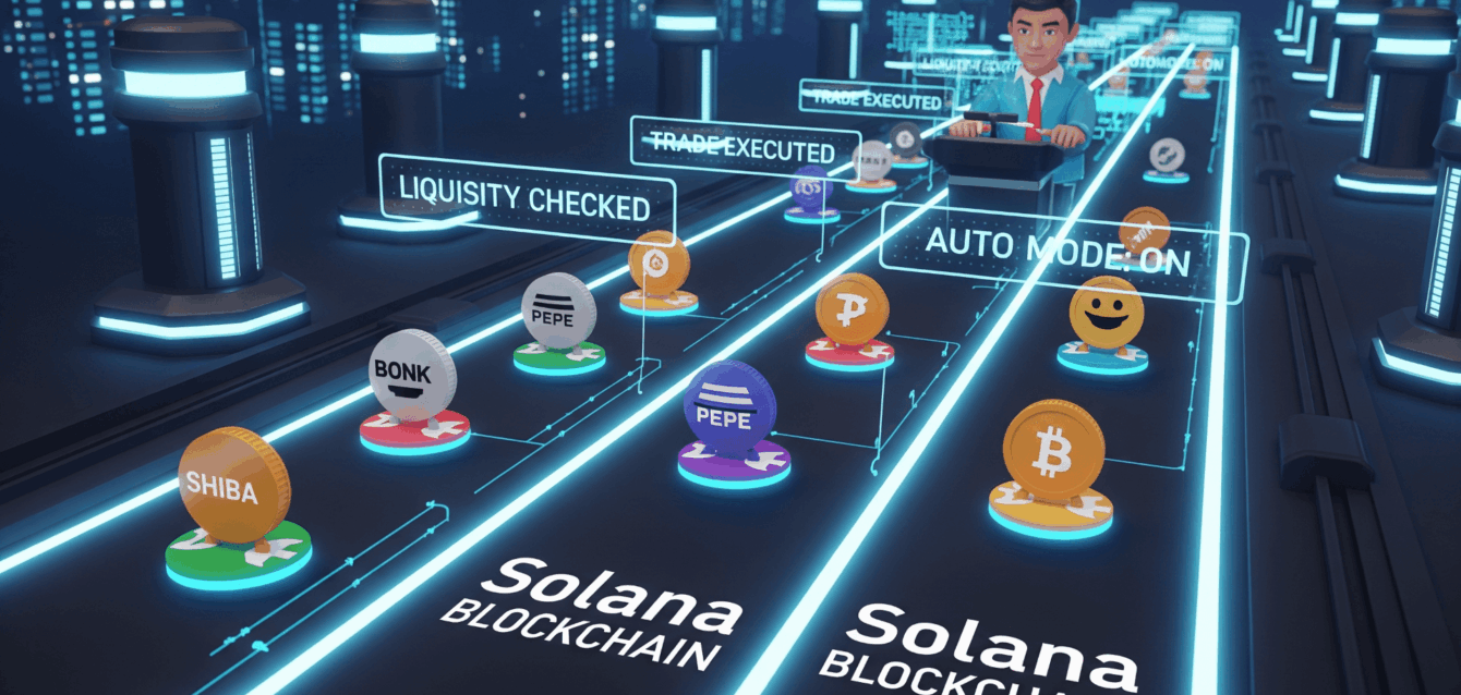 How Automated Meme Coin Trading Works on the Solana Blockchain How Automated Meme Coin Trading Works on the Solana Blockchain