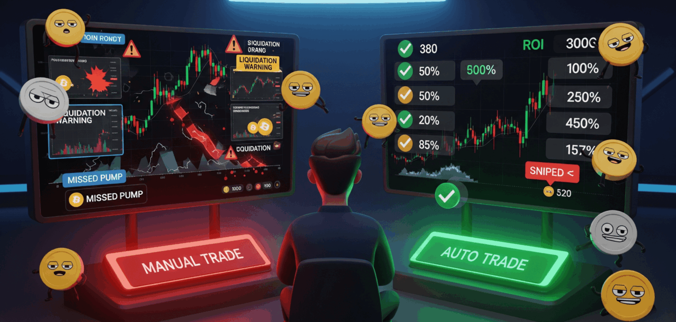 Manual vs Auto Meme Coin Trading Which One Wins in 2025