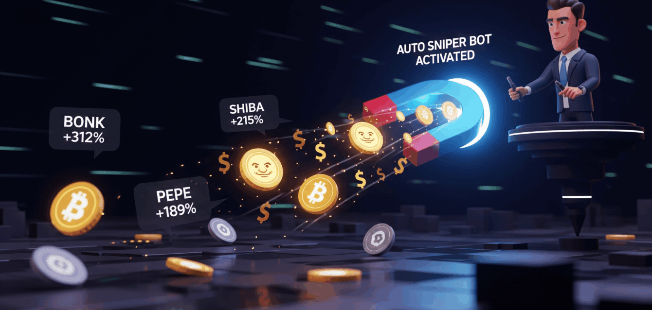 Top 3 Profit-Making Meme Coins Caught by Our Sniper Bot